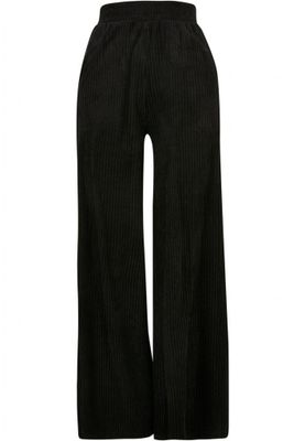 Ladies Velvet Rib Straight Sweat Pants