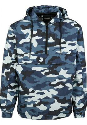 Camo Pull Over Windbreaker