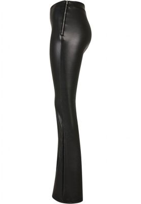 Ladies Synthetic Leather Flared Pants
