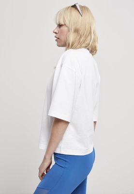 Oversize t-shirt with high neck lady