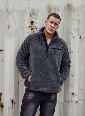 Fleece jacket teddy pullover