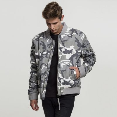 Vintage bomberjacket camouflage
