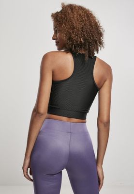 Black top with wrestler back lady