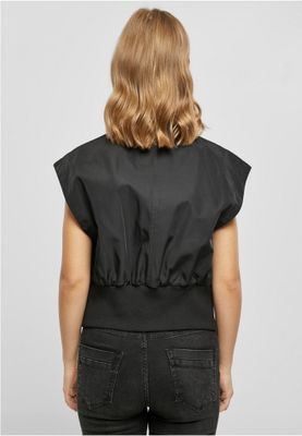 Women's Recycled Short Bomber Vest