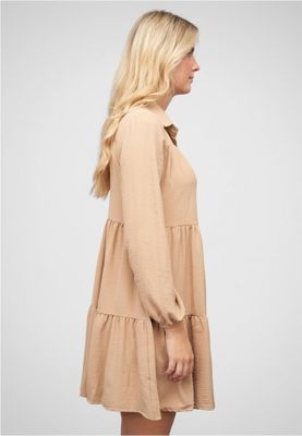 Beige Ruffle dress
