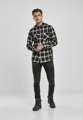 Checkered flannel shirt