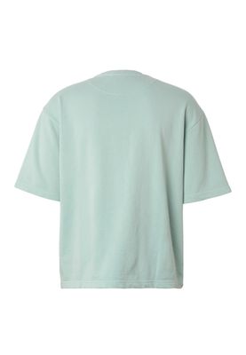 T-shirt för herr i bomullsfrotté – frostmint