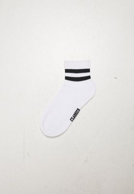 Sporty Half Cuff Logo Socks 5-Pack