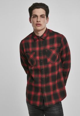Checkered flannel shirt
