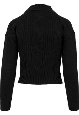 Sweater with braid pattern lady