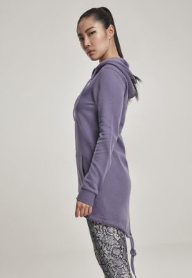 Long ziphoodie lady
