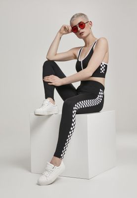 Leggings with checkers