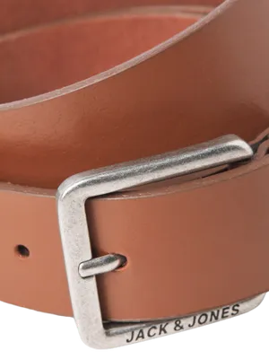 Jack & Jones Läderbälte med Spänne