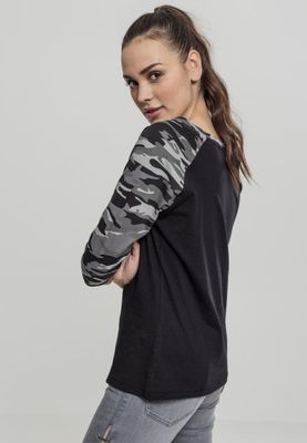 T-shirt with raglanarm ladies