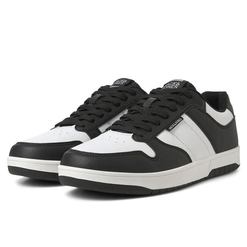Lav sort/hvid sneaker