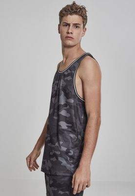 Camo mesh tank top mens