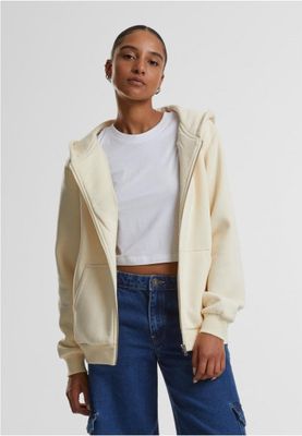 Ladies Fluffy Zip Hoody
