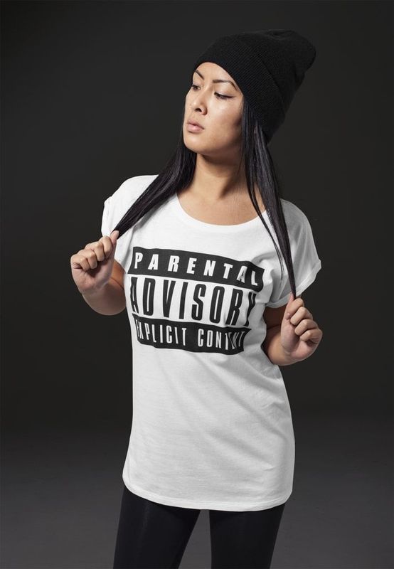 Ladies Parental Advisory Tee