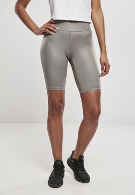 Cycle shorts in imitation leather