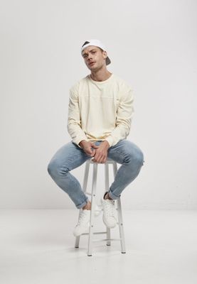 Men's long-sleeved cotton sweater