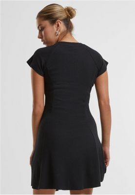 Short-sleeved skater dress