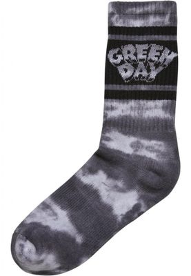Green Day Tie Die Socks 2-pack