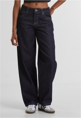 Jeans för dam oversize – rinse washed