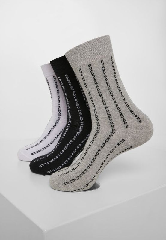 Fuck You socks 3-pack
