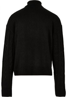 Boxy Roll Neck Sweater