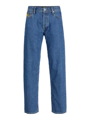 Loose fit jeans med smiley - EDDIE
