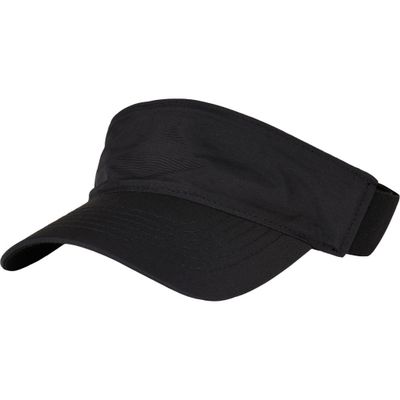 Black visor cap