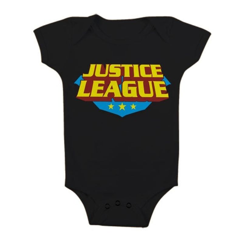Justice League Classic Logo Baby Body