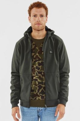 Lined softshell jacket - men