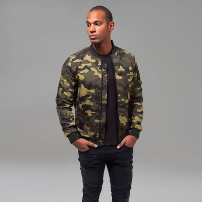 Bomber jacket camouflage
