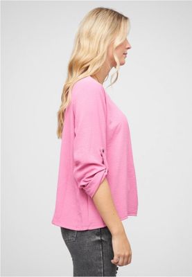 Pink Blouse with Collar