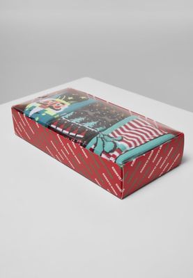 Christmas socks in three-pack