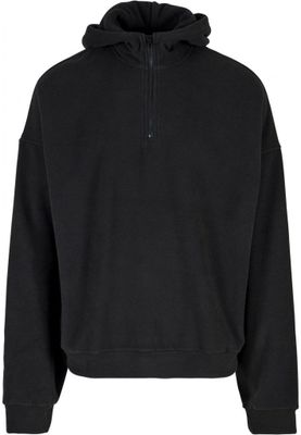 Oversized Polar Fleece Half Zip Hoody