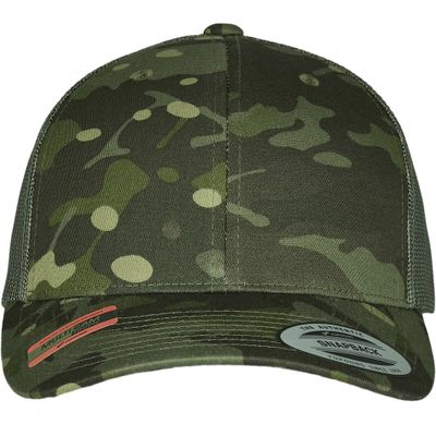 Camouflage trucker cap