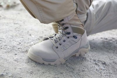 High combat boot