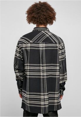 Long Oversized Checked Summit Shirt