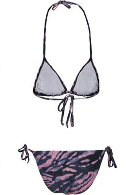 Bikini in batik pattern lady