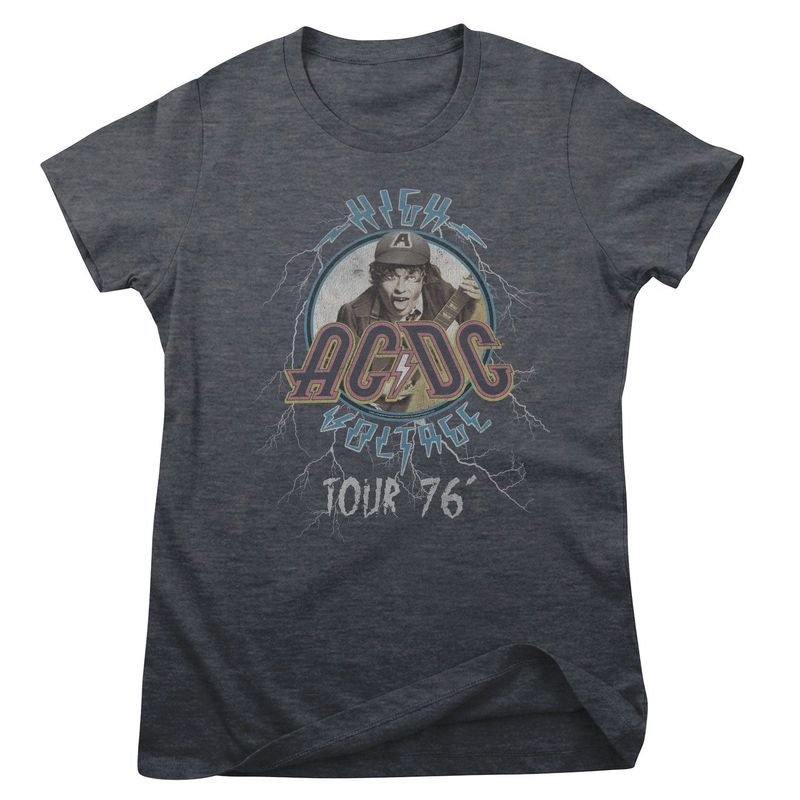 AC/DC High Voltage Tour 76 Girly Tee