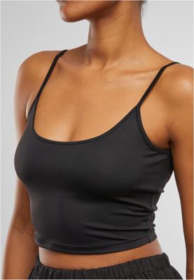 Chic Cropped T-shirt med Låg Ryggringning