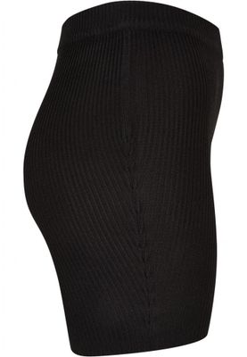 Ladies Rib Knit Shorts