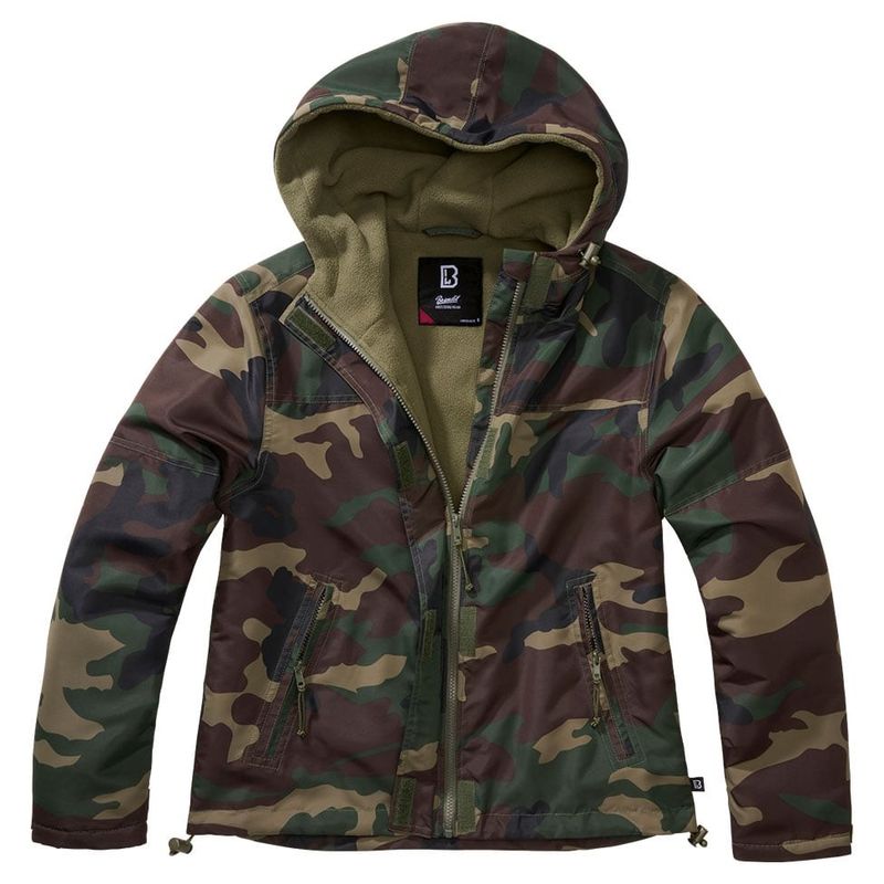 Lined wind jacket woodland - Ladies
