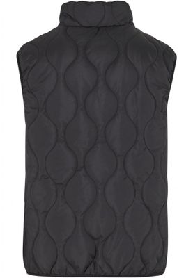 Stylish Olive Green Quilted Vest for Men