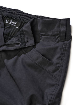 Byxor med stora fickor för herr – svart