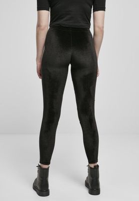 Ladies Velvet Tech Mesh Leggings