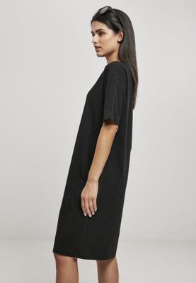 T-shirtklänning med slits