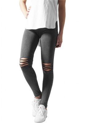 Leggings med hål på knäna